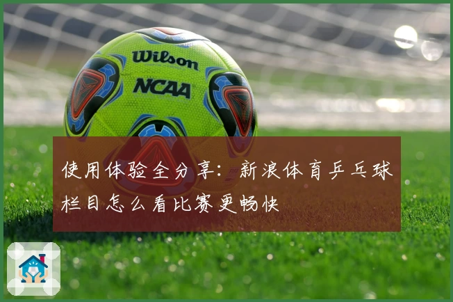 使用体验全分享：新浪体育乒乓球栏目怎么看比赛更畅快